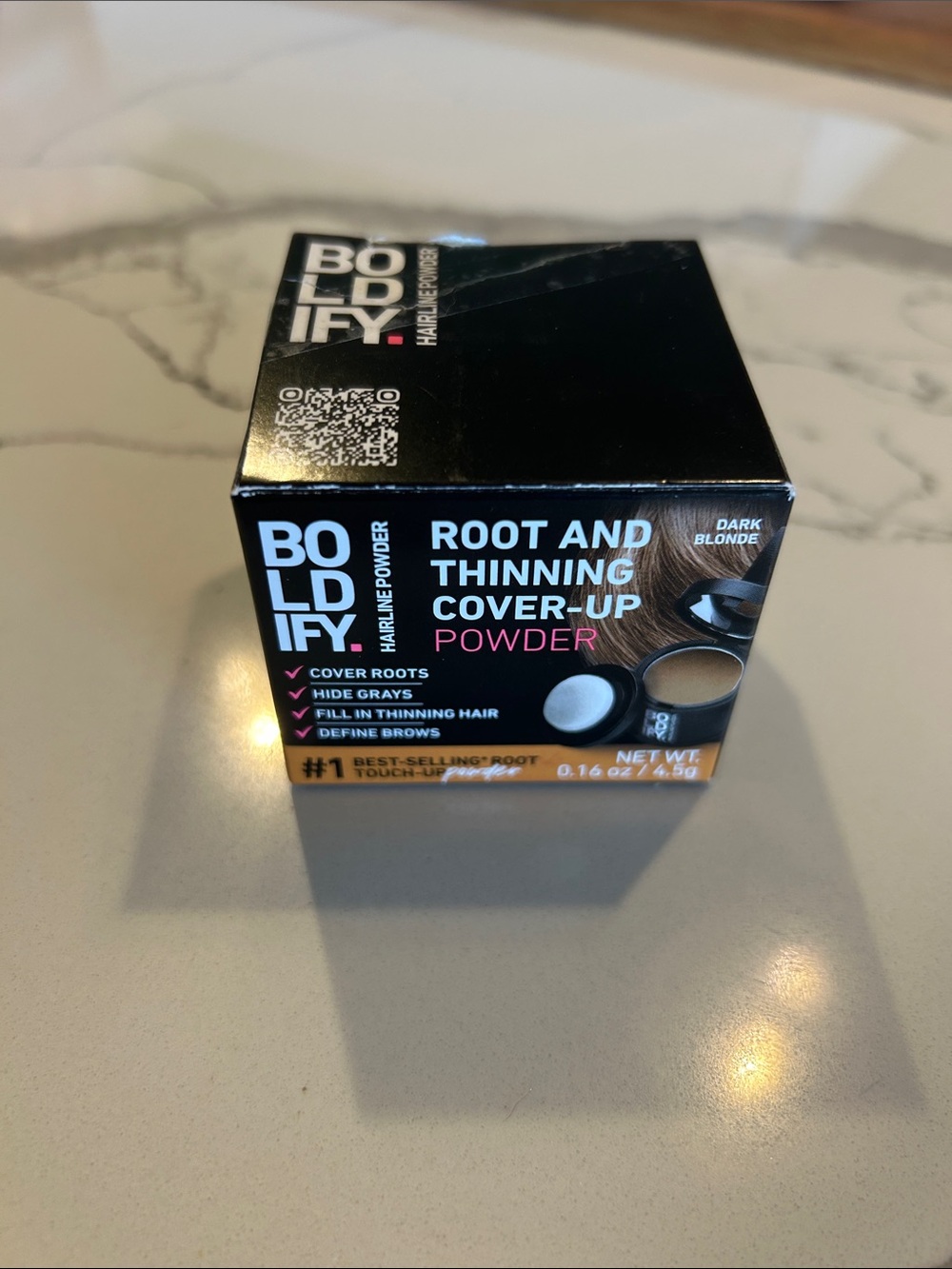 BOLDIFY Root and Thinning Cover-Up Powder - Dark Blonde
